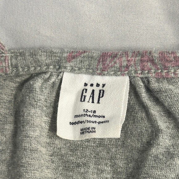 GAP - Gray and Pink Romper/Jumpsuit - Picture 2 of 3